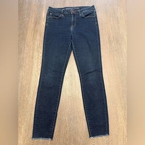 NWOT ARTICLES OF SOCIETY SARAH CUT OFF HEM ELM SKINNY JEANS - Size 30